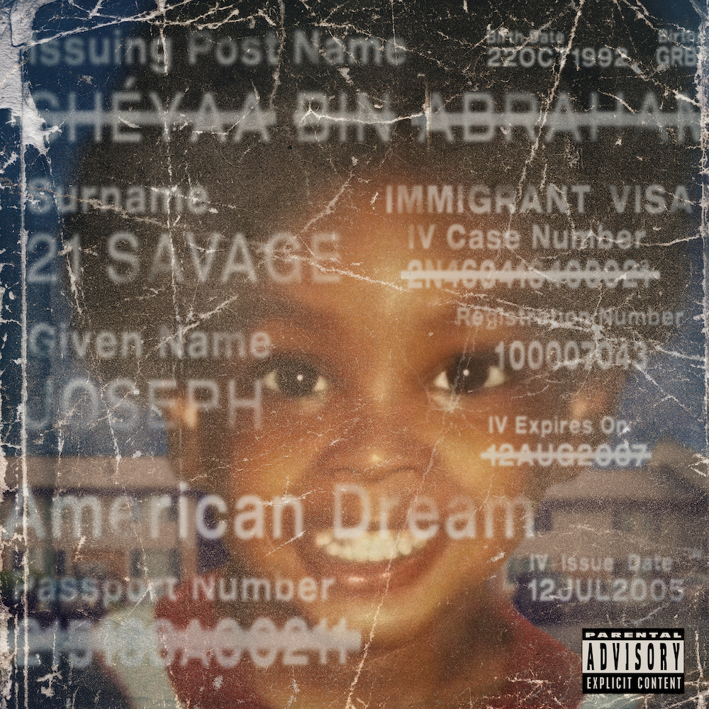 American Dream Album Released By 21 Savage HipHopGOAT   21 Savage American Dream 